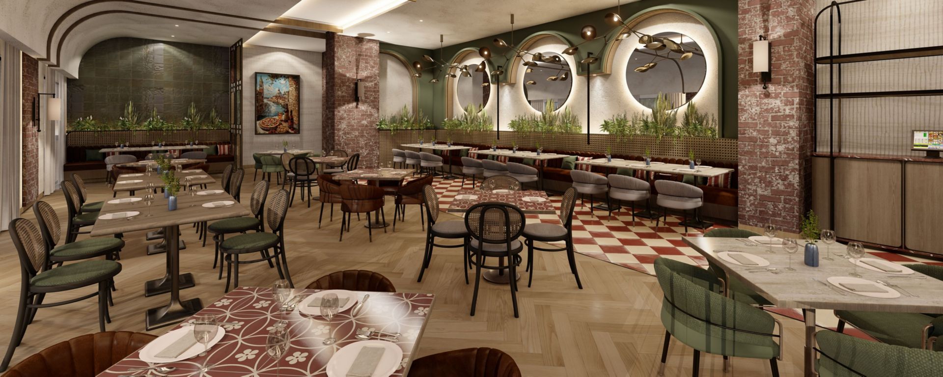 Diverso Italian restaurant at Le Méridien Tabuk