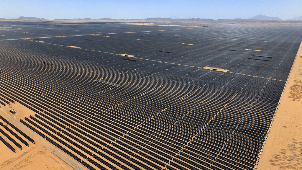 Solar energy infrastructure in NEOM