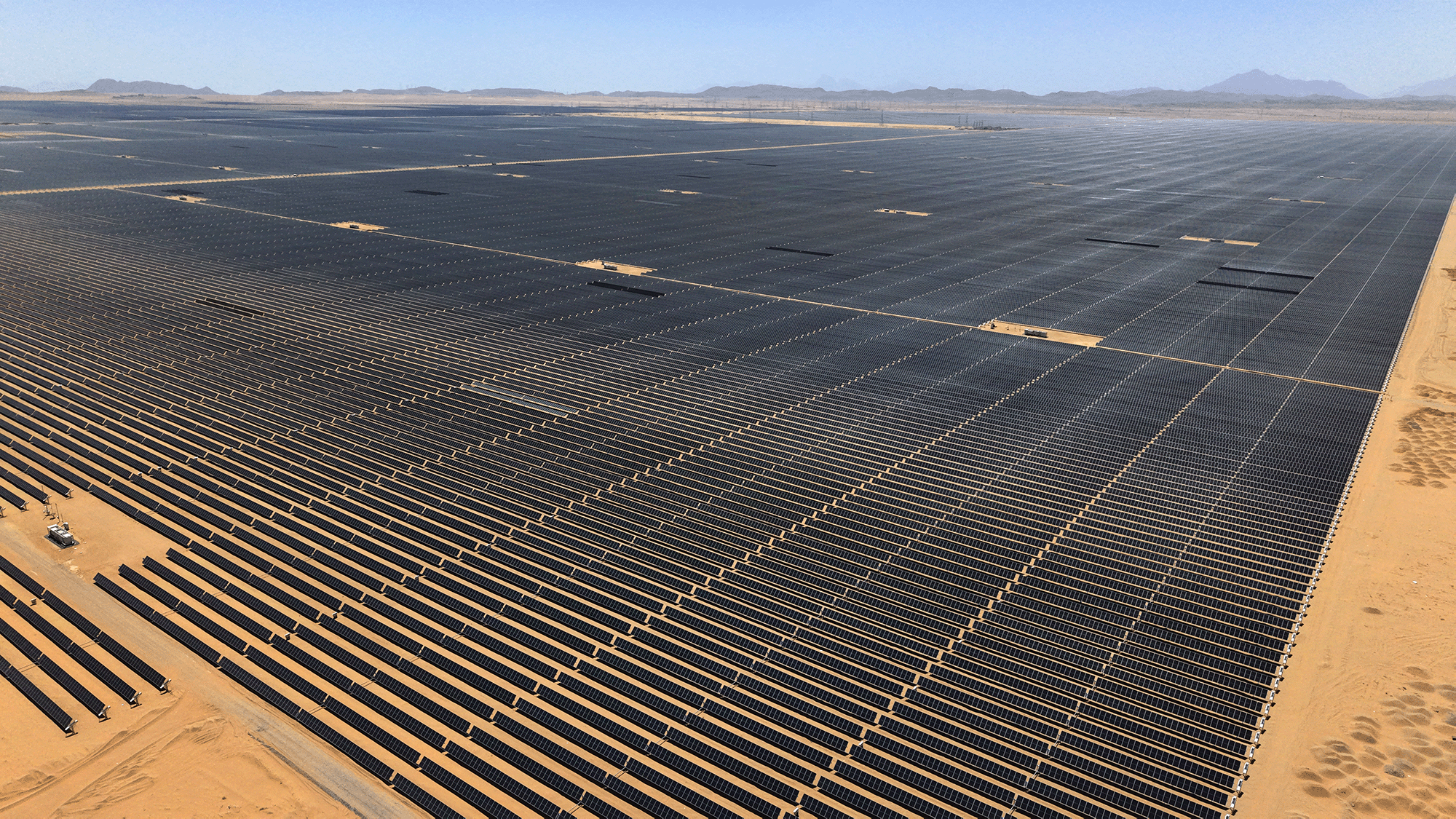 Solar energy infrastructure in NEOM