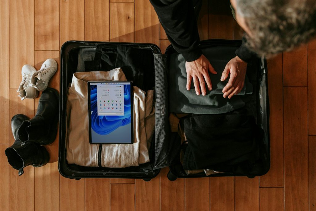 Getting ready to travel — illustrative trip-planning photo