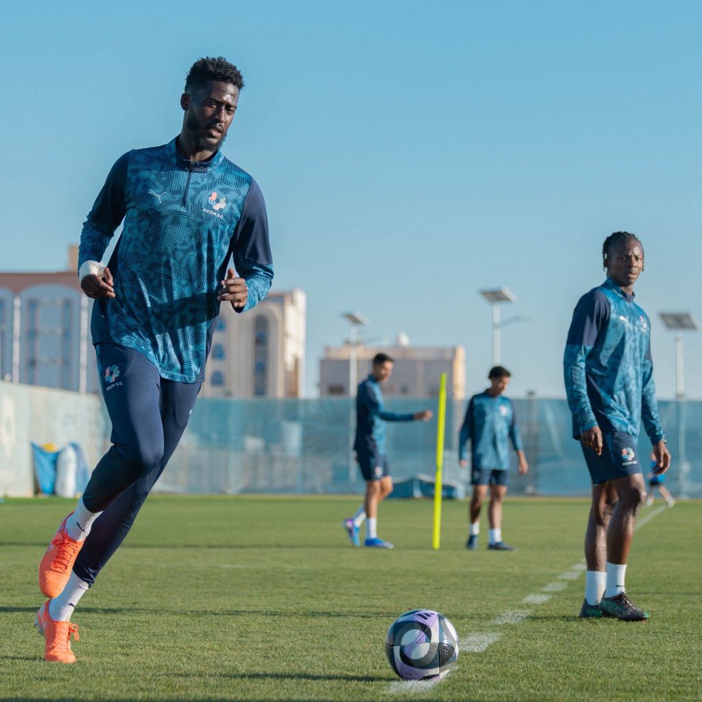 NEOM S.C. football training