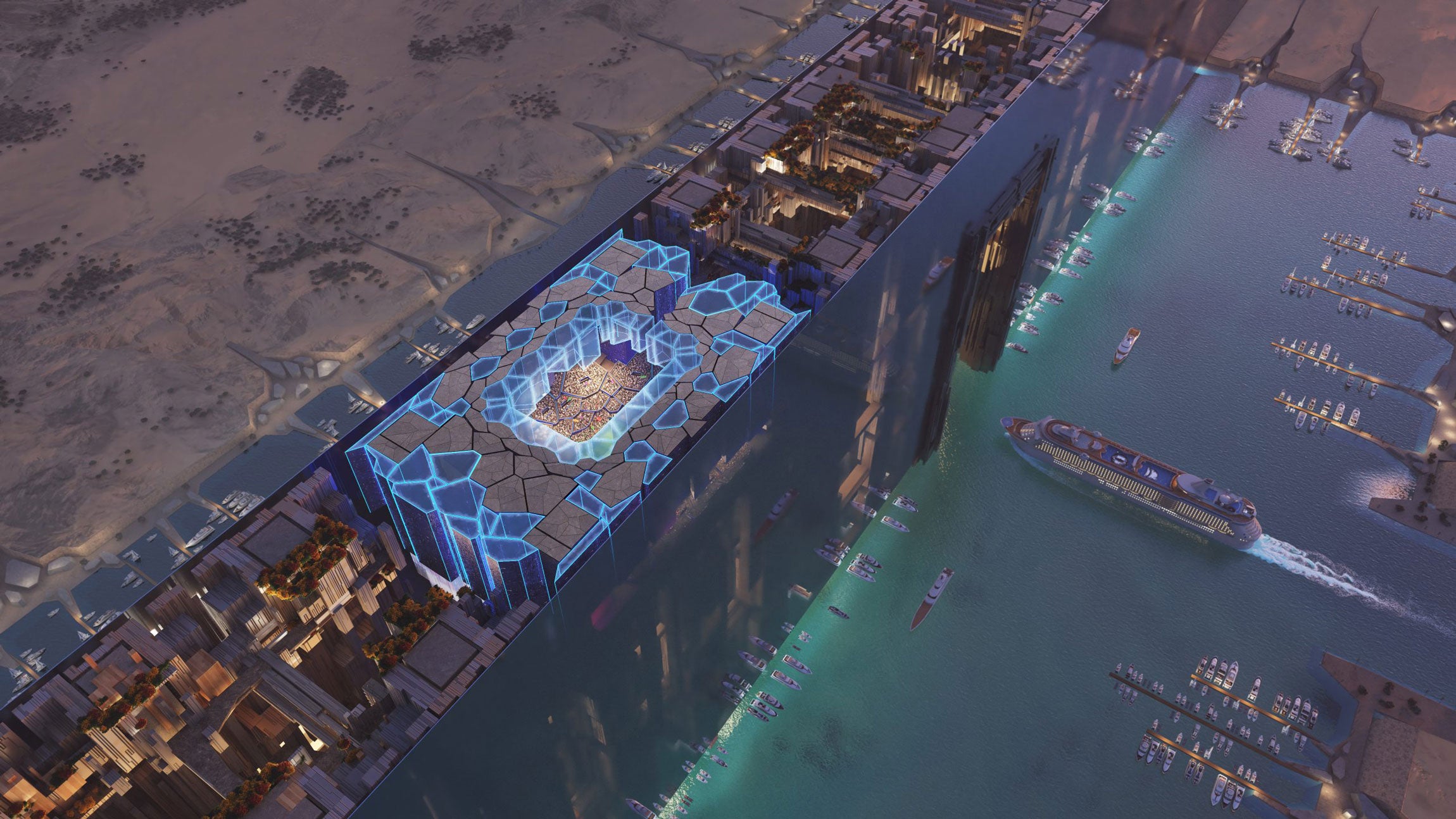 NEOM Stadium — previously published proposal