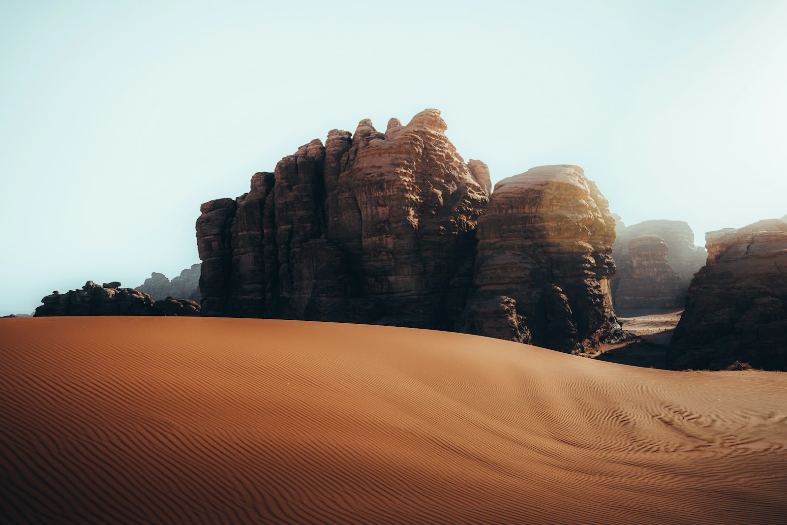 Hisma sandstone plateau — tour destination