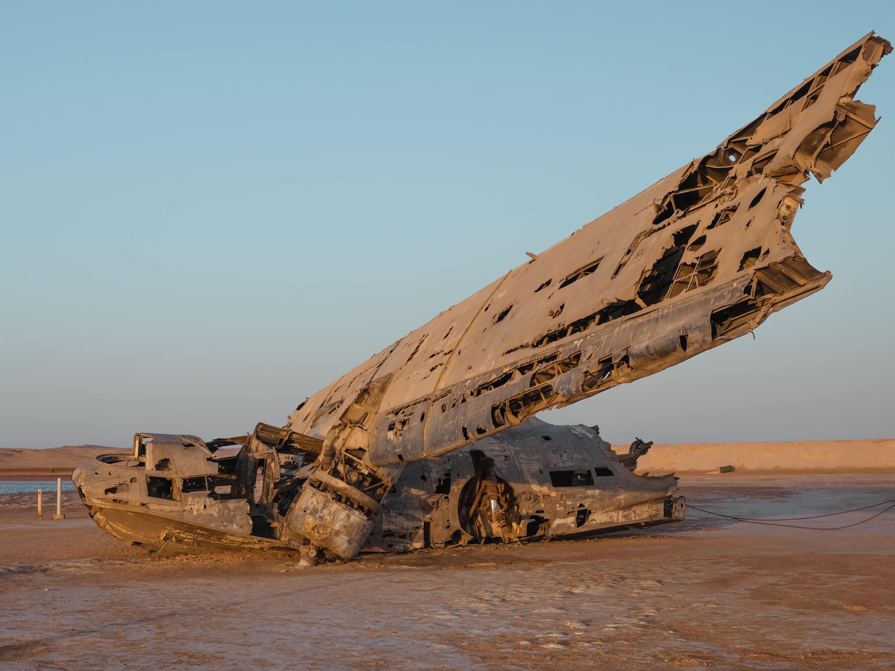 Catalina seaplane wreck at Ras Al-Sheikh Hamid