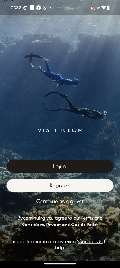 Visit NEOM app screen